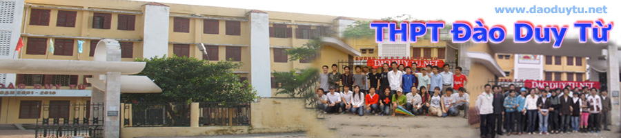 THPT Đào Duy Từ - Thanh Hóa